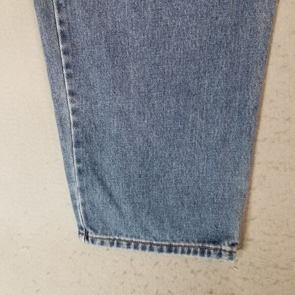 Levi's 550 jeans men's 38x30 relaxed fit straight blue denim pants - Picture 5 of 12